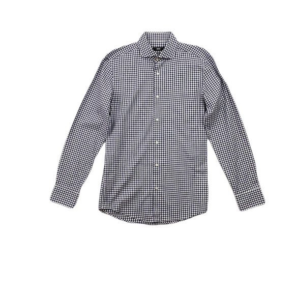 Hugo Boss Slim Fit Plaid Button Down Shirt